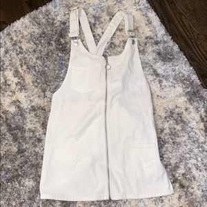 White overalls (forever 21)